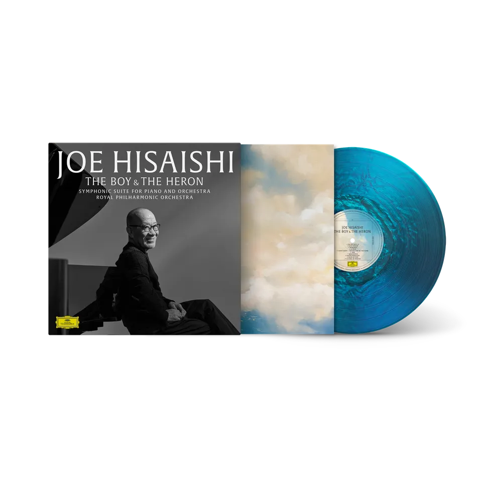 Deutsche Grammophon Hisaishi Boy and the Heron Blue Vinyl LP