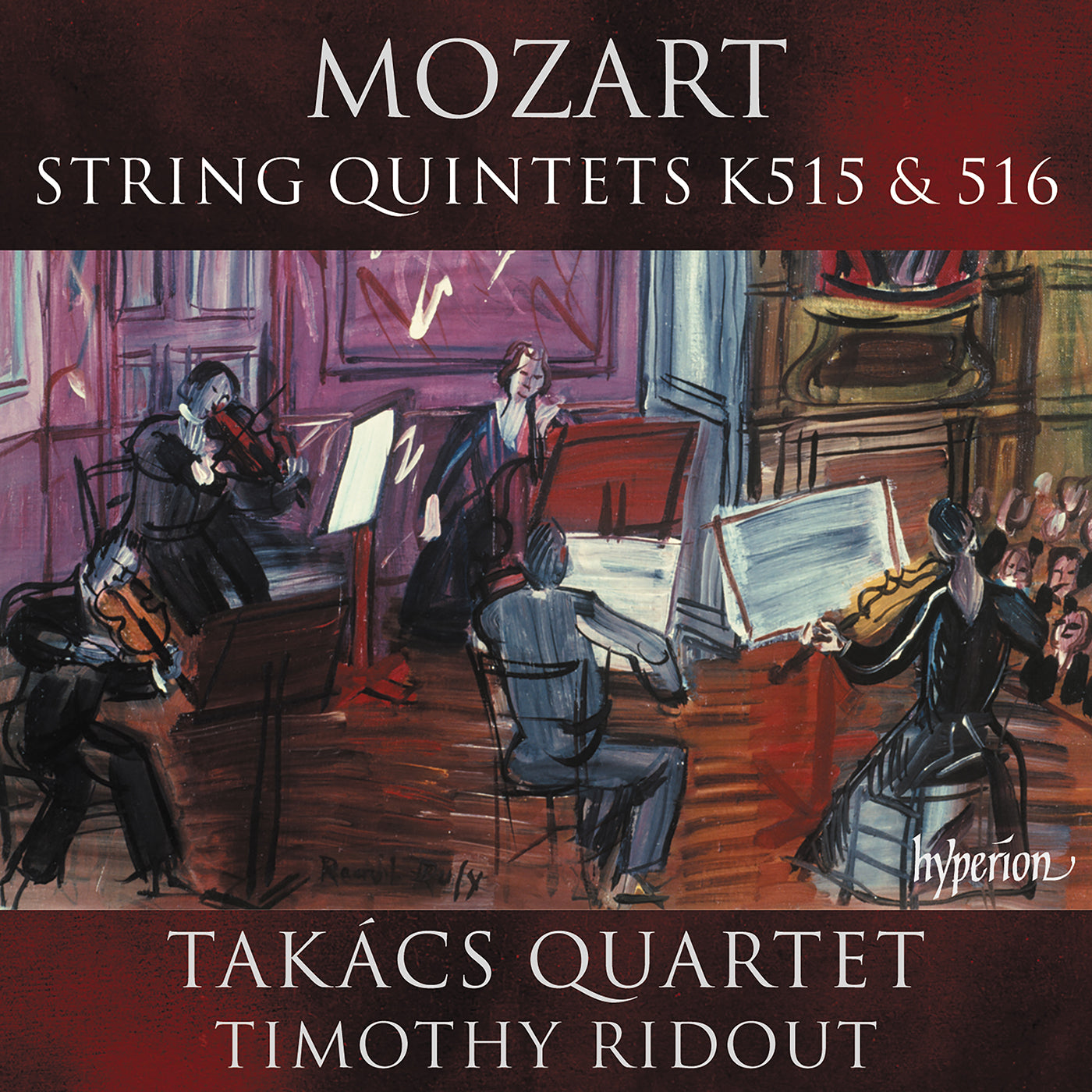 Deutsche Grammophon Takacs Quartet Streichquintette CD Wigmore Live