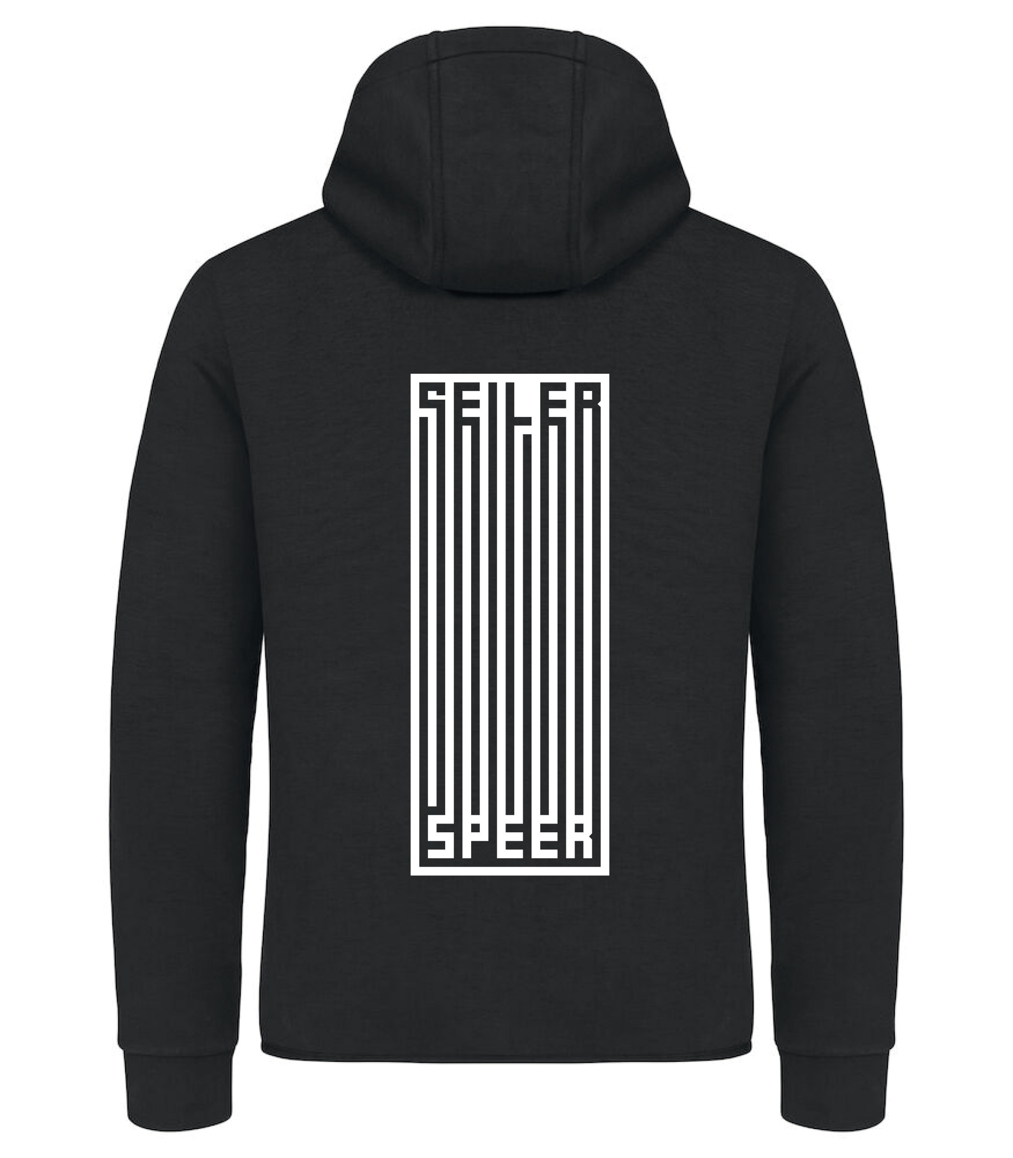 Seiler und Speer Barcode Crew Zipper Hoodie mit Taschen