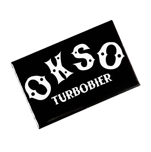TURBOBIER O.K.S.O Kühlschrankmagnet 44x68mm