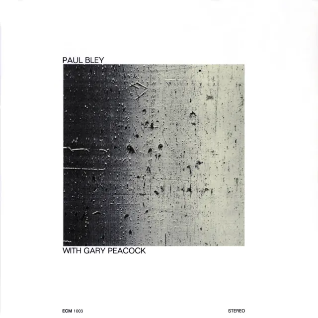 ECM Records Paul Bley With Gary Peacock CD Free Jazz