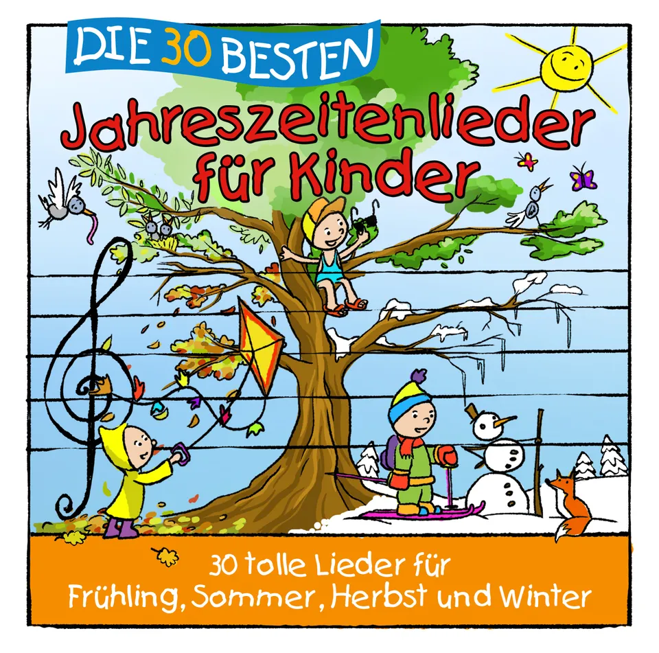 Lamp und Leute Die 30 besten Jahreszeitenlieder Kinder CD