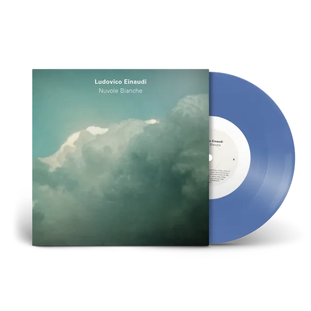 Deutsche Grammophon Einaudi Nuvole Bianche Vinyl Single blau