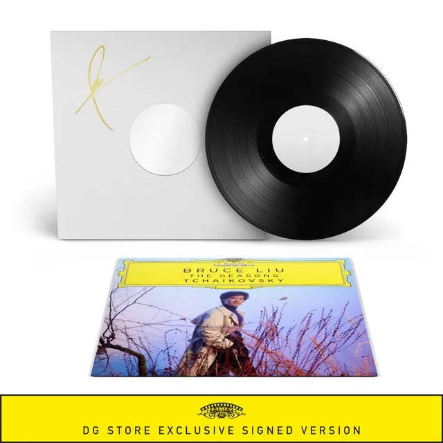 Bruce Liu Tschaikowsky Seasons White Label Vinyl signiert