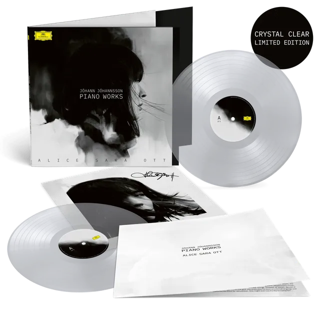 Deutsche Grammophon Jóhann Jóhannsson Piano Works 2LP Clear