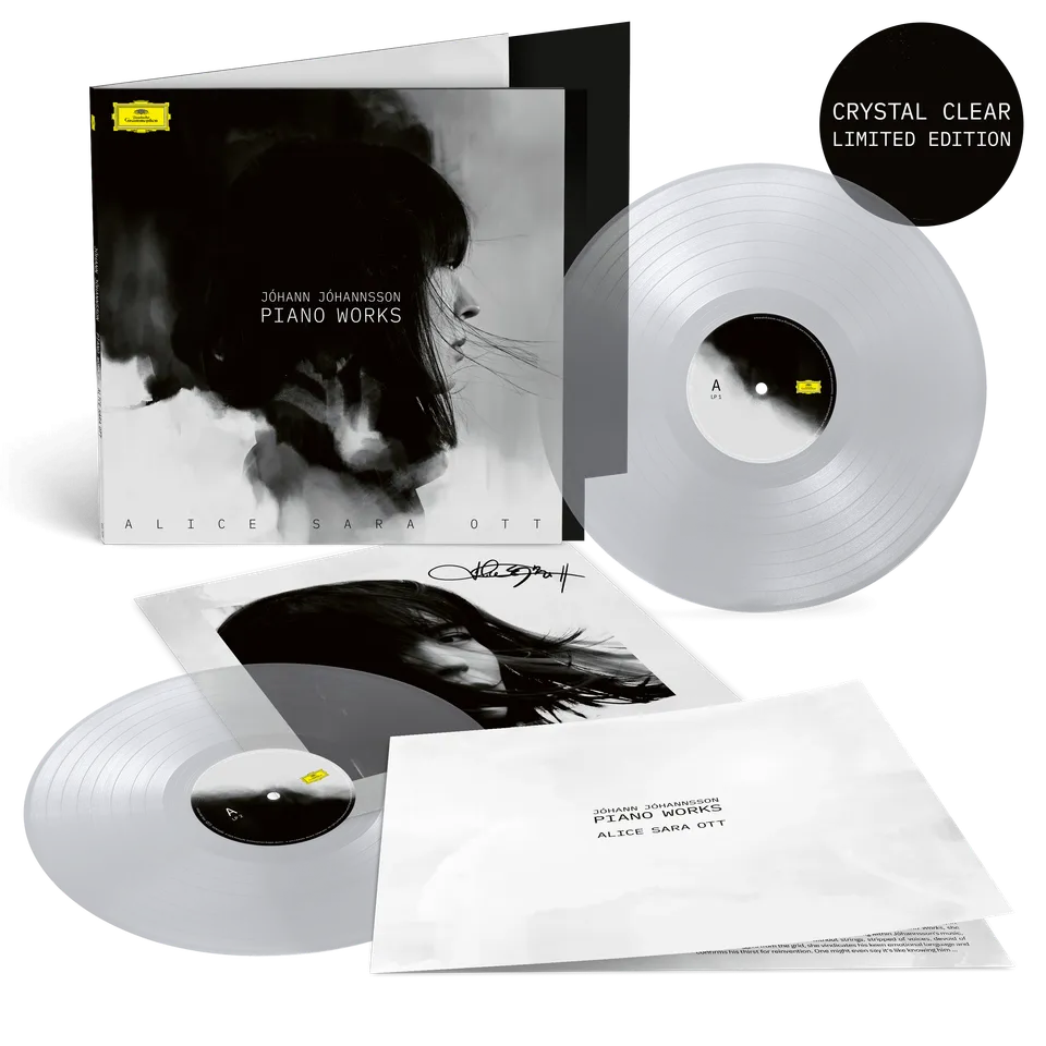 Deutsche Grammophon Jóhann Jóhannsson Piano Works 2LP Clear