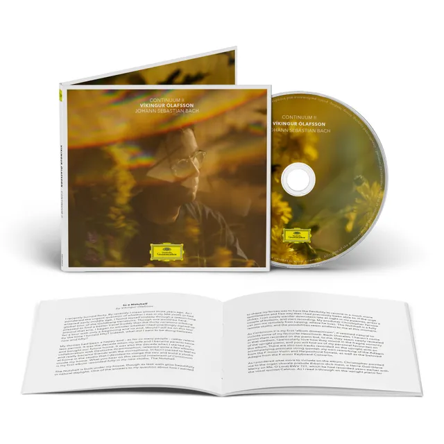 Deutsche Grammophon Continuum II Víkingur Ólafsson CD Bach