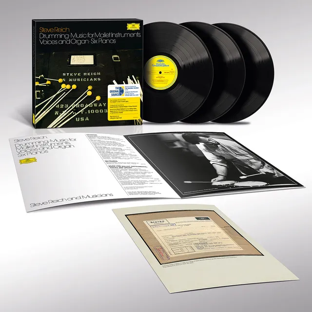 Deutsche Grammophon Original Source Steve Reich Drumming 3LP Box