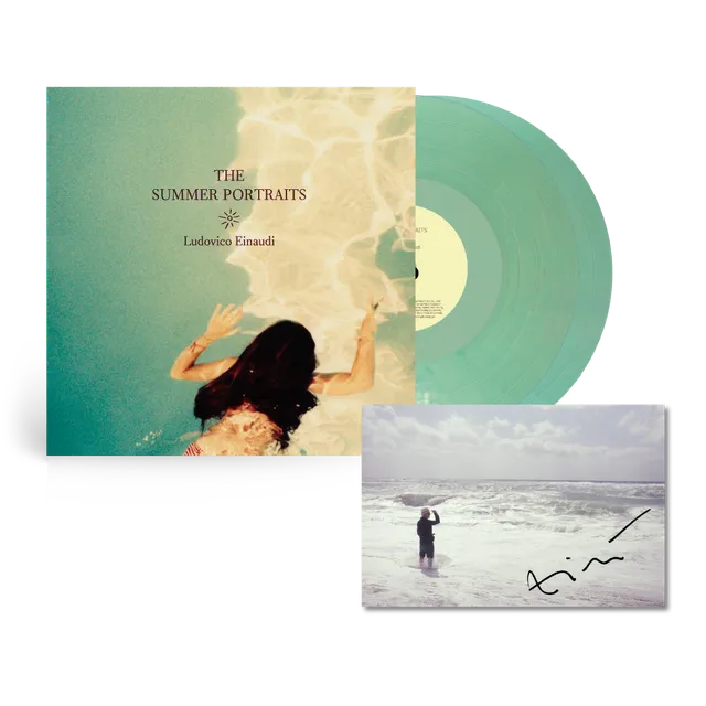 Deutsche Grammophon Einaudi Summer Portraits Vinyl farbig signiert