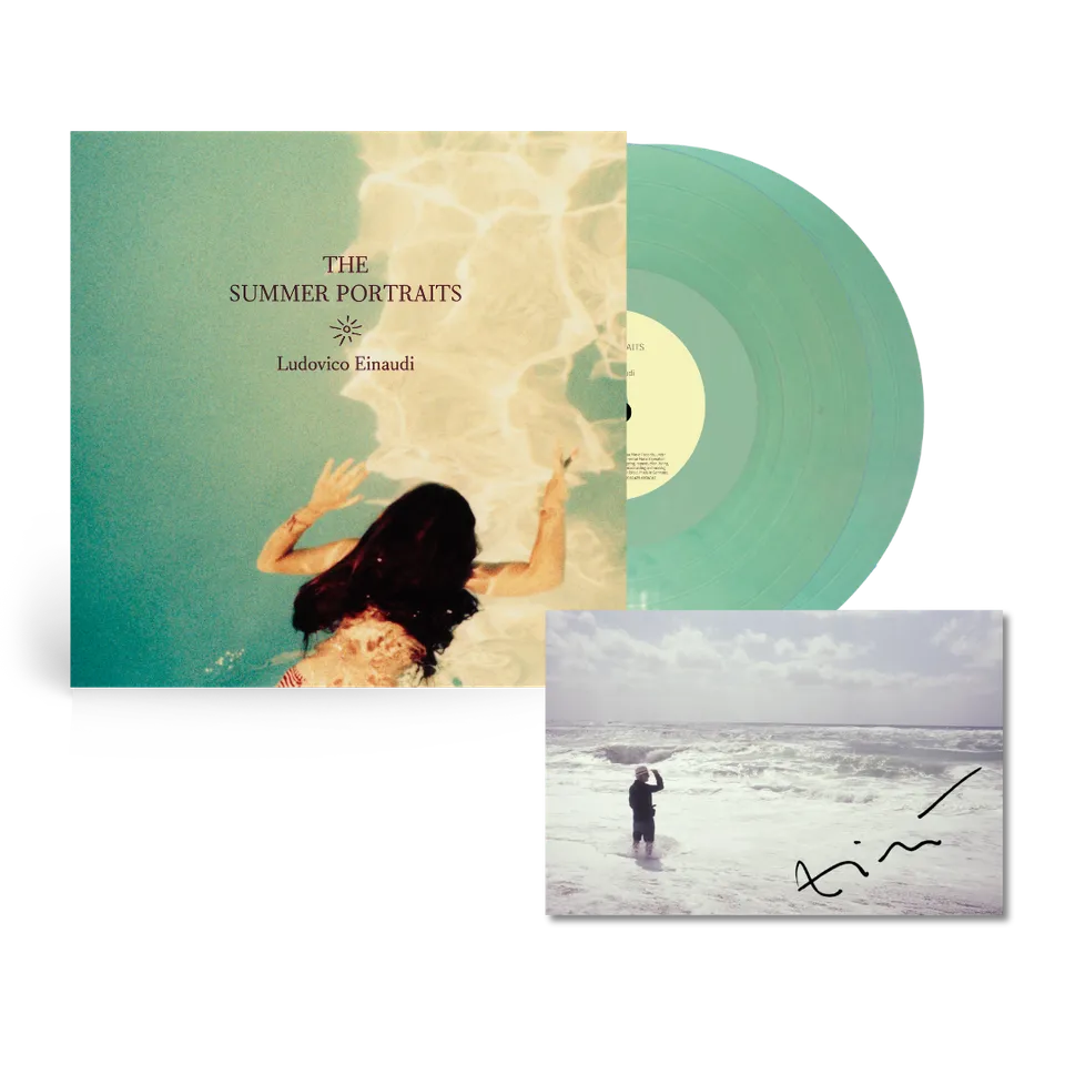 Deutsche Grammophon Einaudi Summer Portraits Vinyl farbig signiert