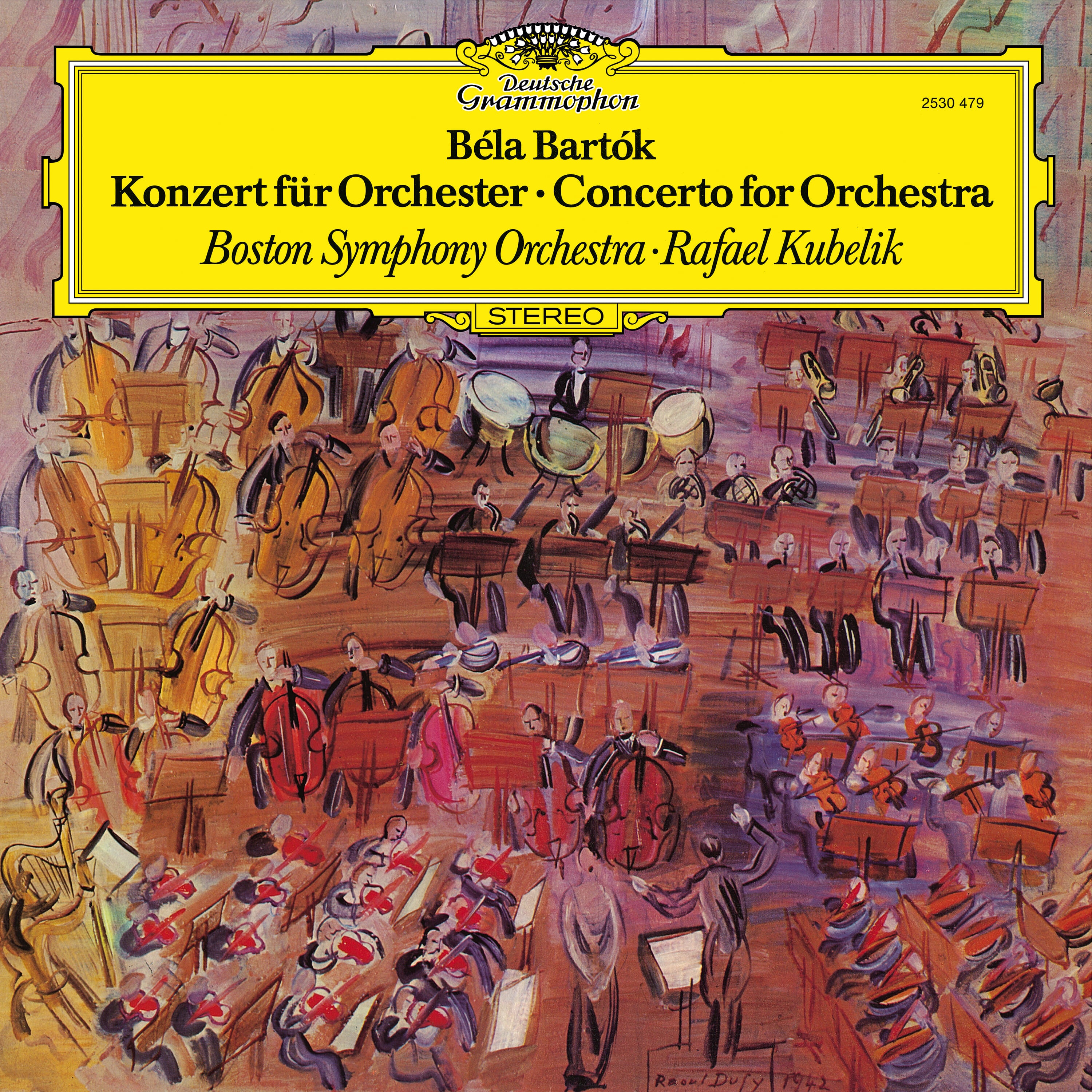 Deutsche Grammophon Kubelik Bartók Concerto for Orchestra Vinyl 180g