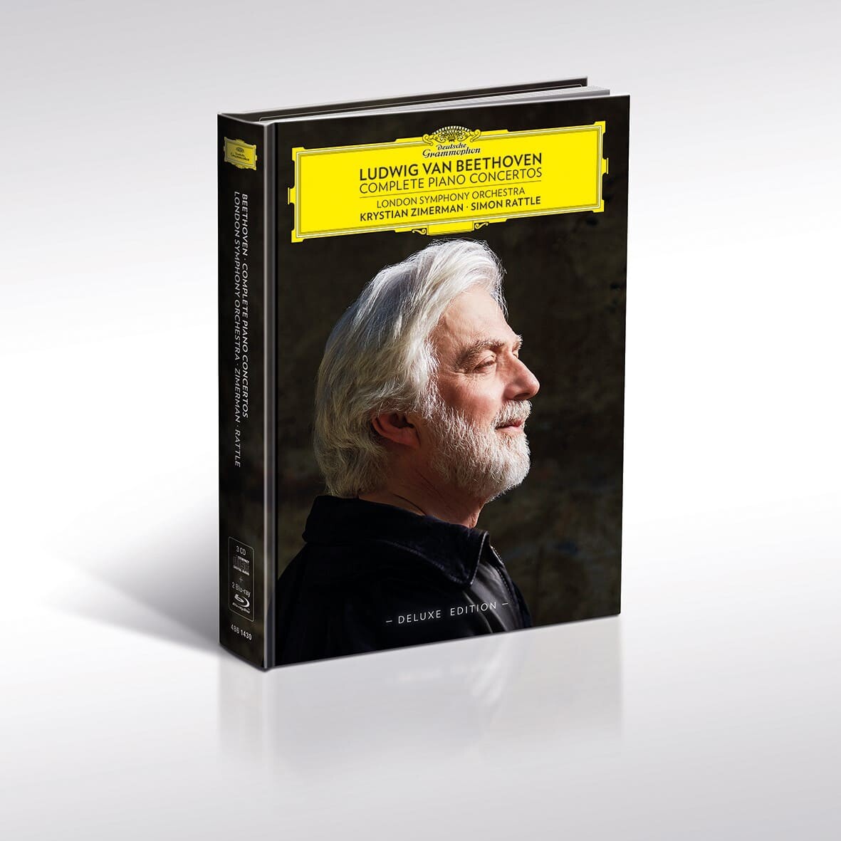 Deutsche Grammophon Zimerman Beethoven Klavierkonzerte Deluxe Box 3CD+2Blu-ray
