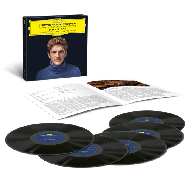 Deutsche Grammophon Beethoven Klavierkonzerte 5LP Box Lisiecki 180g
