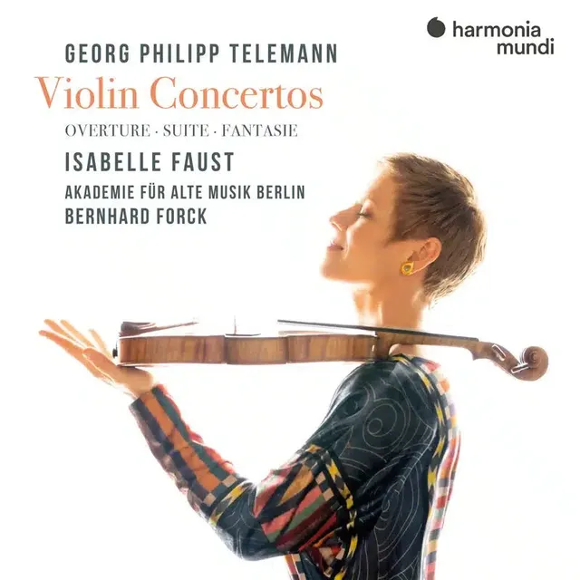 Deutsche Grammophon Telemann Violinkonzerte CD Faust