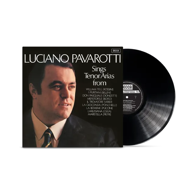 Deutsche Grammophon Luciano Pavarotti Tenor Arias Vinyl LP