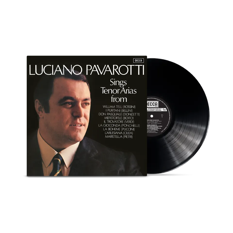 Deutsche Grammophon Luciano Pavarotti Tenor Arias Vinyl LP