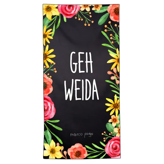 Marco Pogo Liegetuch Geh weida Mikrofaser 76x152