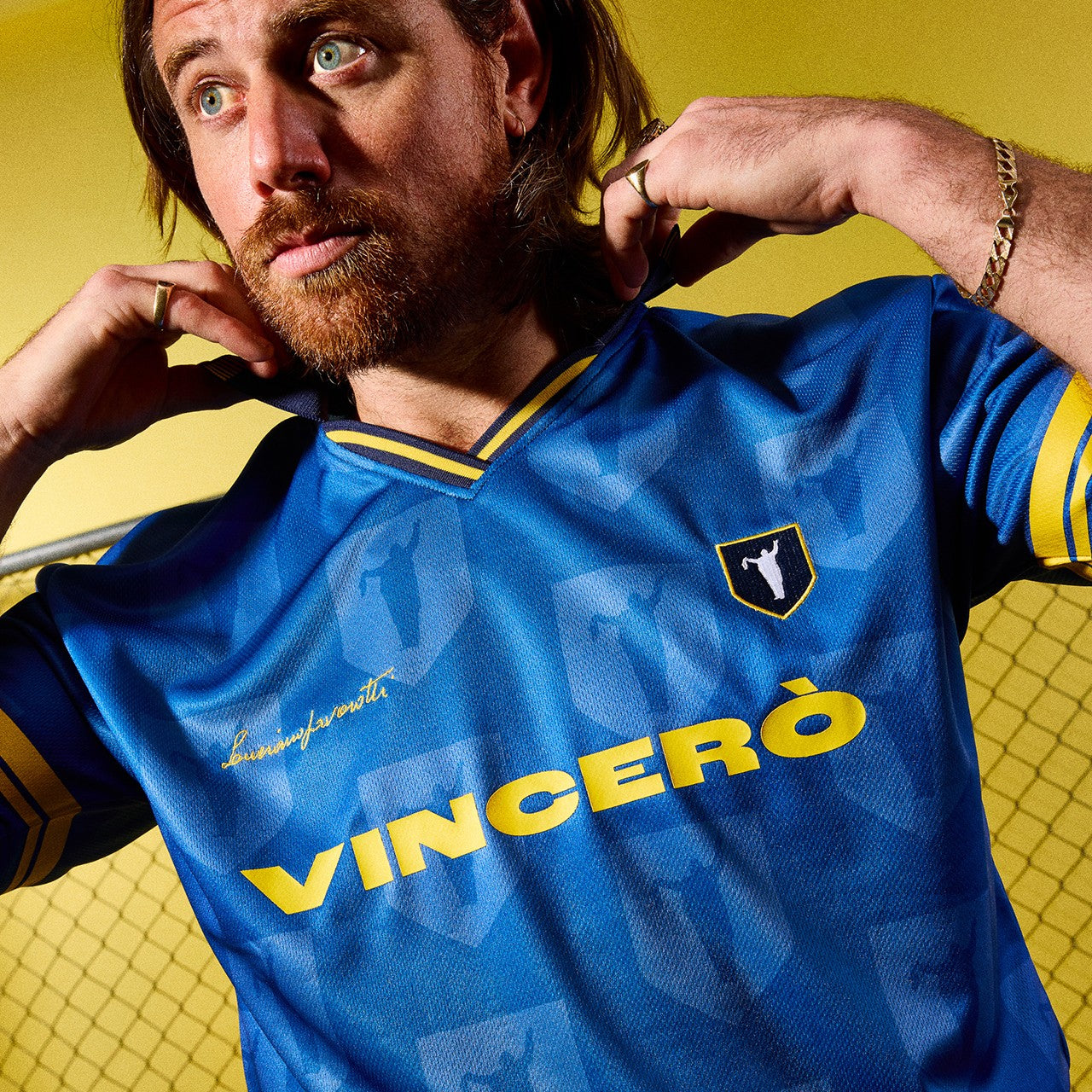 Deutsche Grammophon Pavarotti Vincerò Trikot Polyester Italia 90