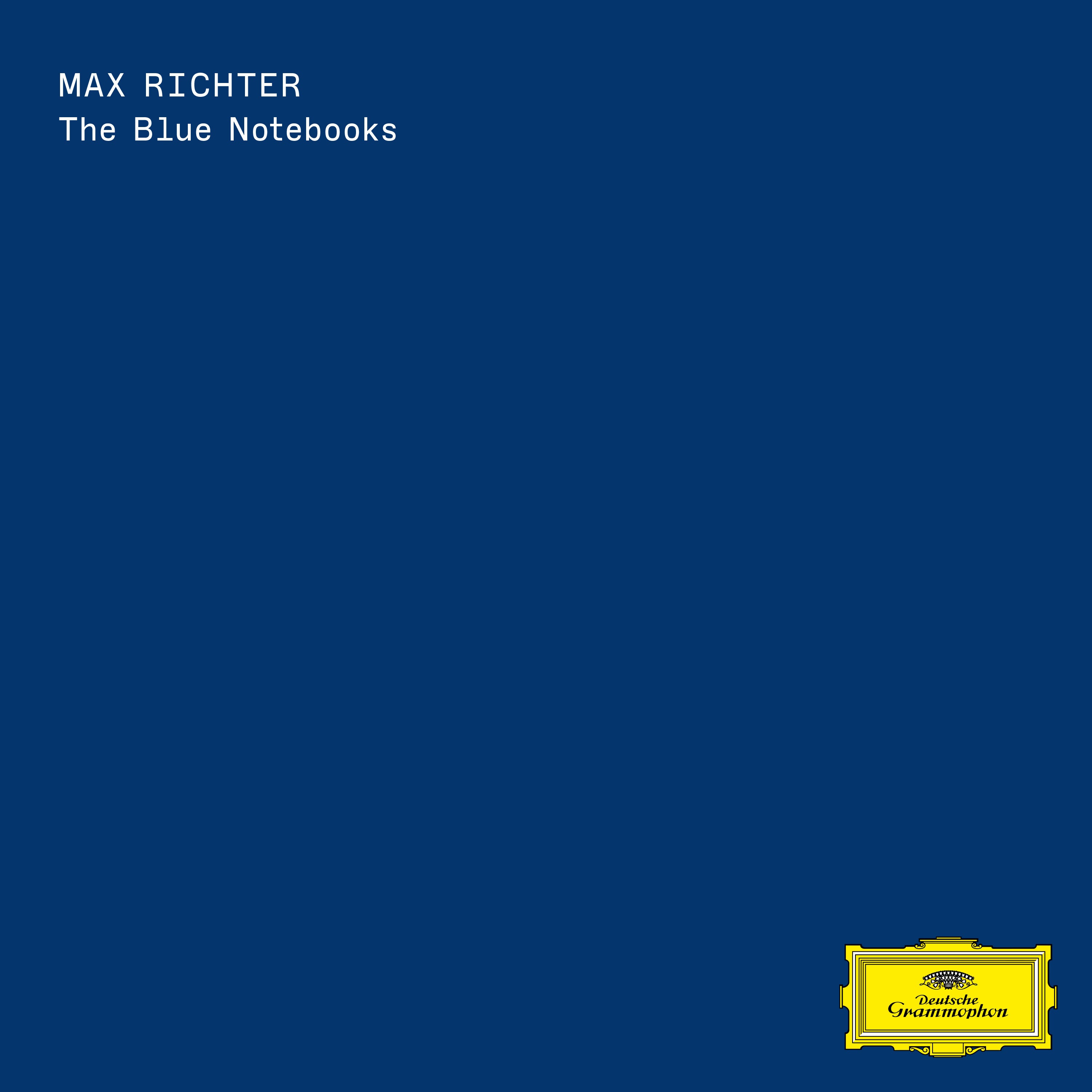Deutsche Grammophon Max Richter Blue Notebooks 2LP Clear limitiert