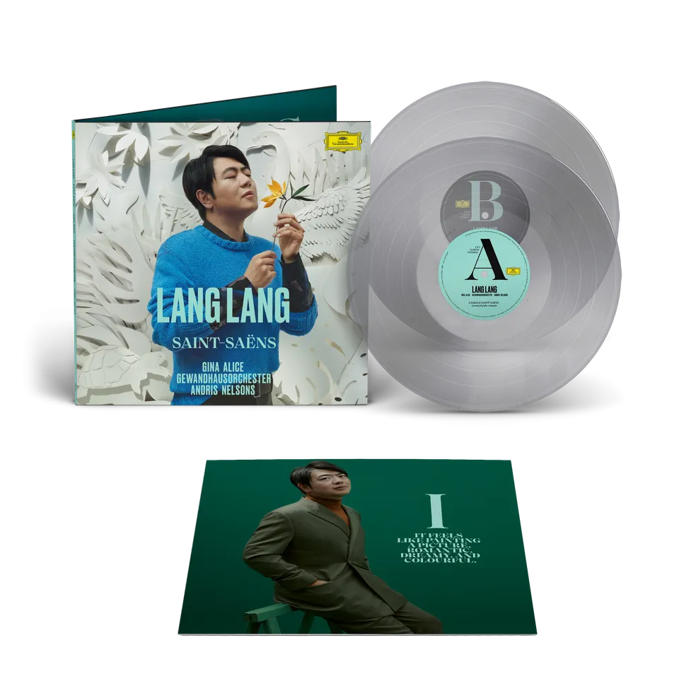 Deutsche Grammophon Lang Lang Saint-Saëns Vinyl Crystal Clear 2LP