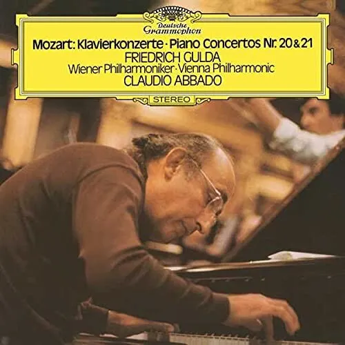 Deutsche Grammophon Gulda Abbado Klavierkonzerte Nr. 20+21 Schallplatte