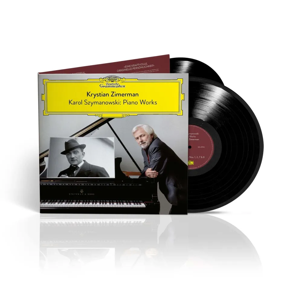 Deutsche Grammophon Zimerman Szymanowski Piano Works LP