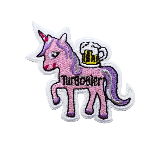 TURBOBIER Aufnäher Dursti Patch 5x5 zum Aufbügeln