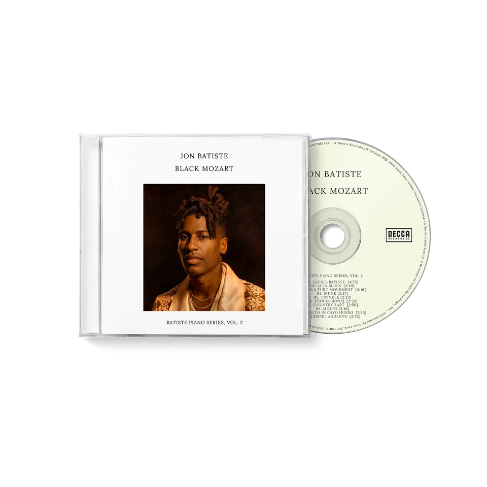 Jon Batiste Black Mozart Batiste Piano Series Vol.2 CD Jazz