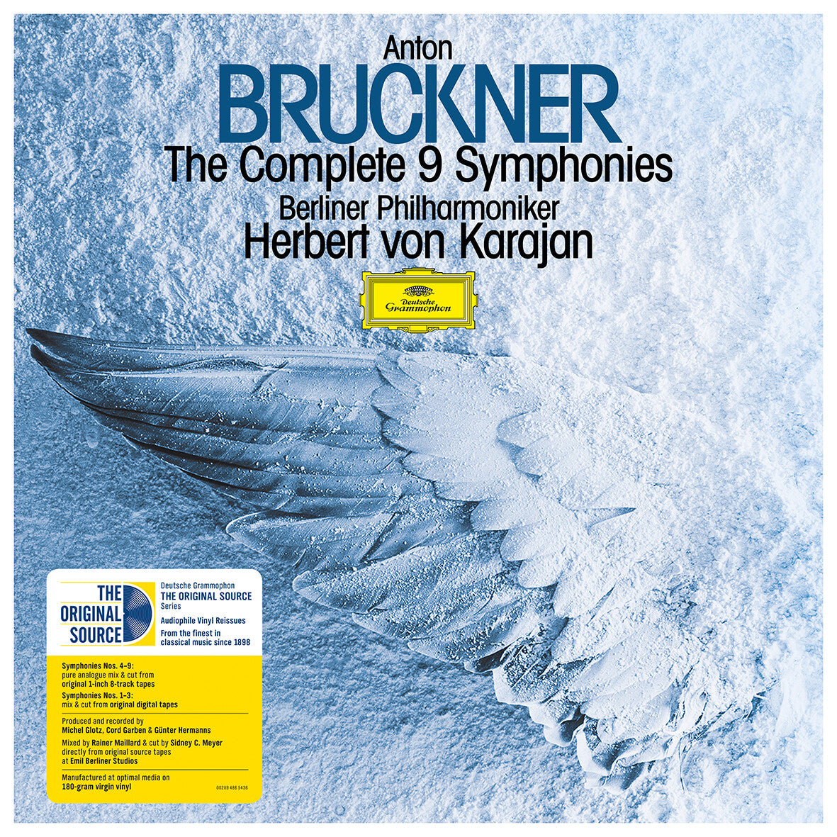 Deutsche Grammophon Karajan The Complete 9 Symphonies Vinyl-Box 17 LPs analog