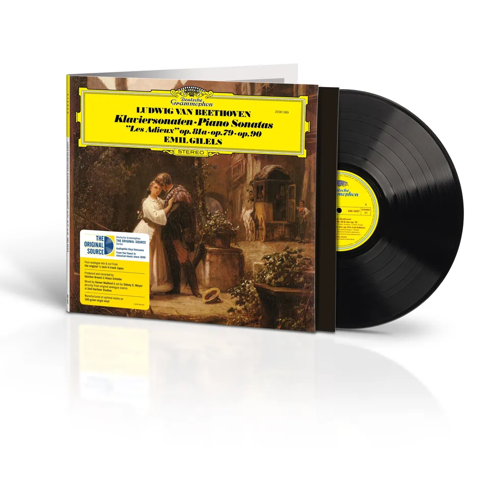 Deutsche Grammophon Gilels Beethoven Klaviersonaten 25-27 Vinyl 180g