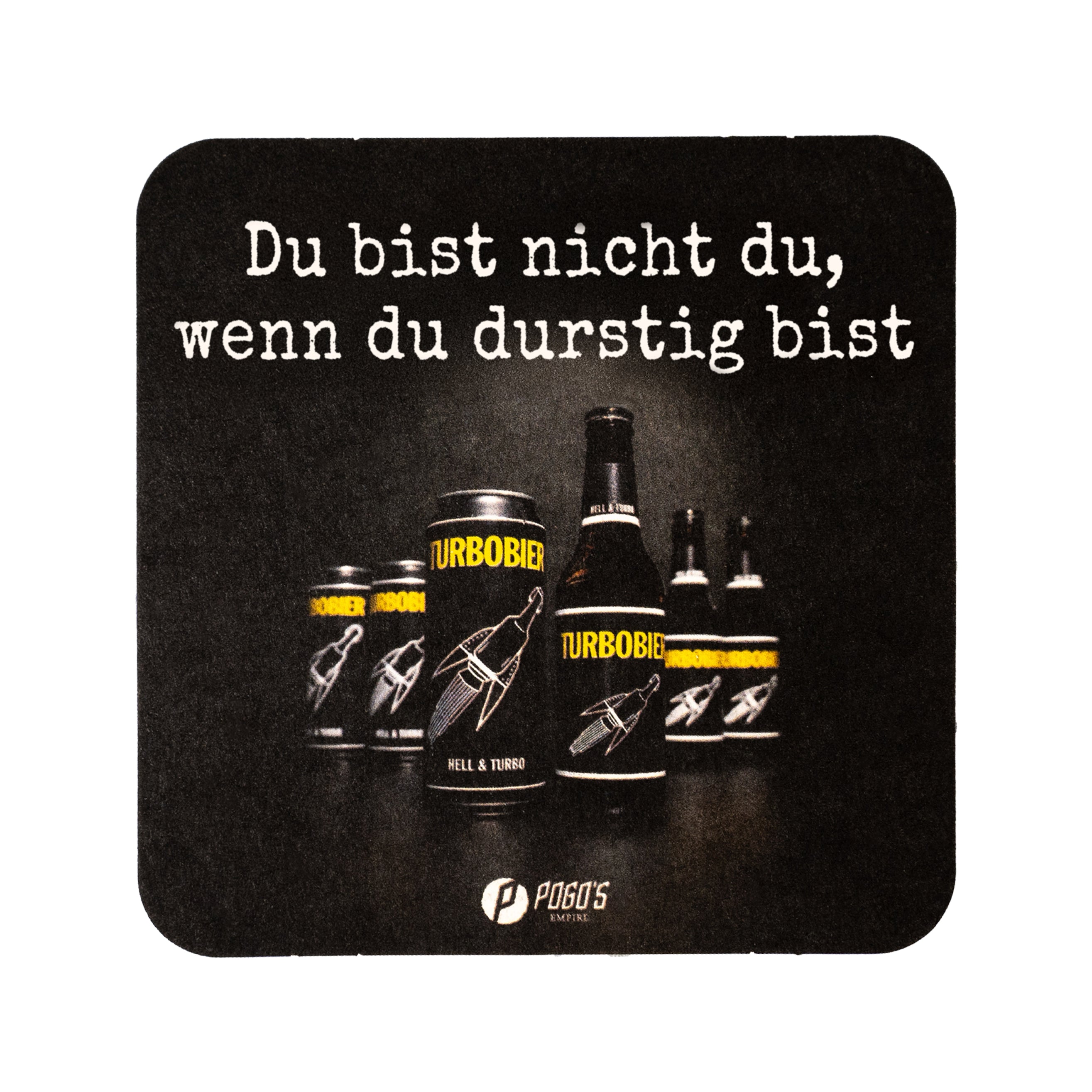 Turbobier Bierdeckel-Set Sprüche 2.0 3er-Pack