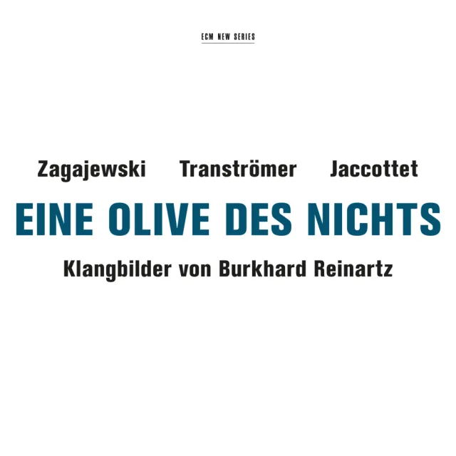 ECM Records Eine Olive des Nichts CD – Poesie Hörstück