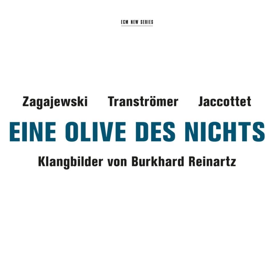 ECM Records Eine Olive des Nichts CD – Poesie Hörstück