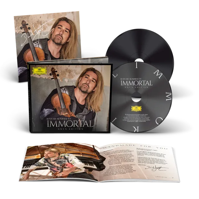 David Garrett Immortal Onyx CD limitiert signiert