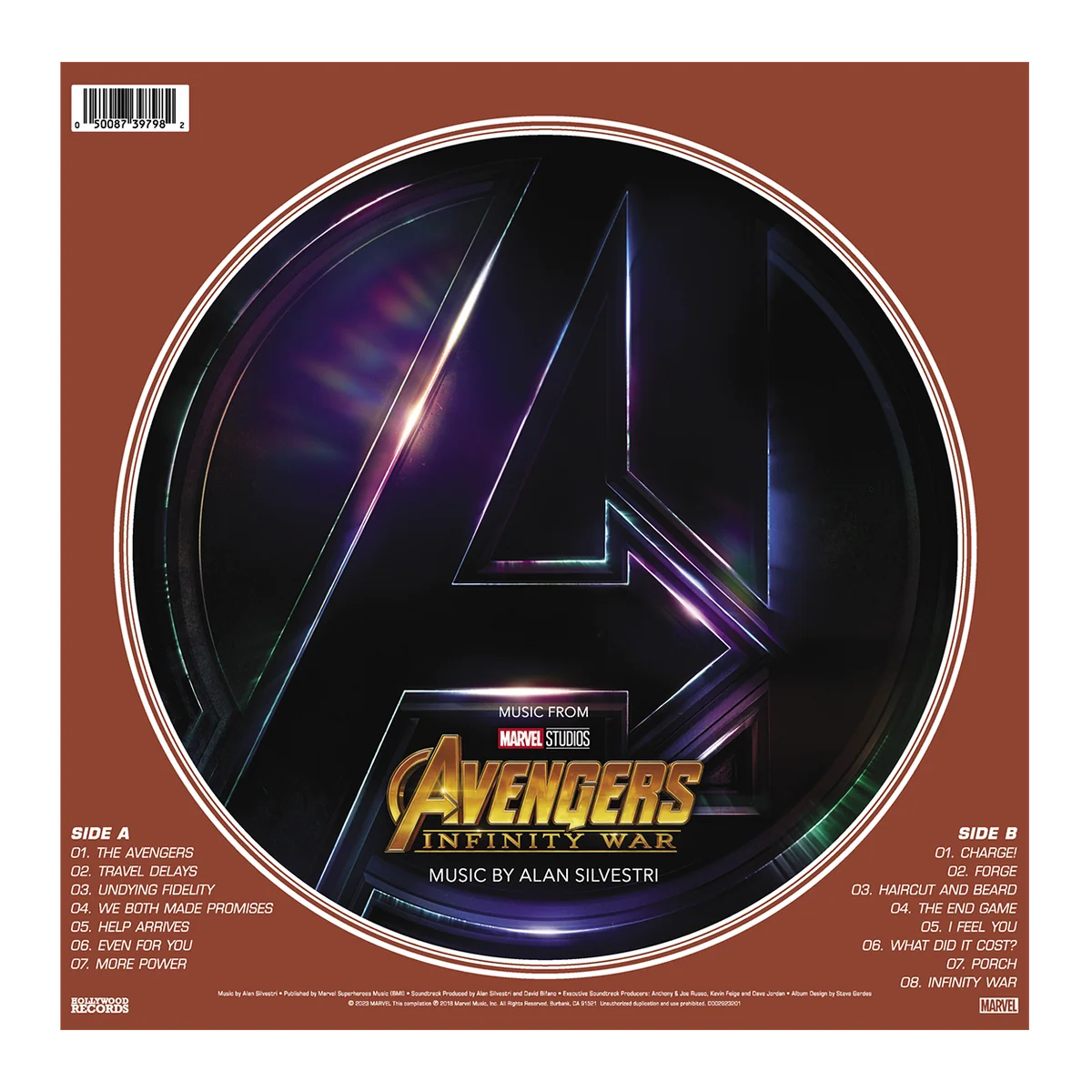 Deutsche Grammophon Avengers Infinity War Vinyl Color