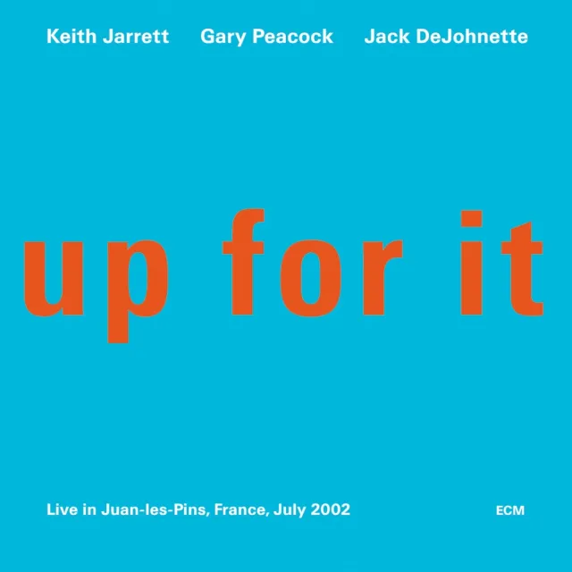ECM Records Up For It CD Jarrett Trio live Antibes