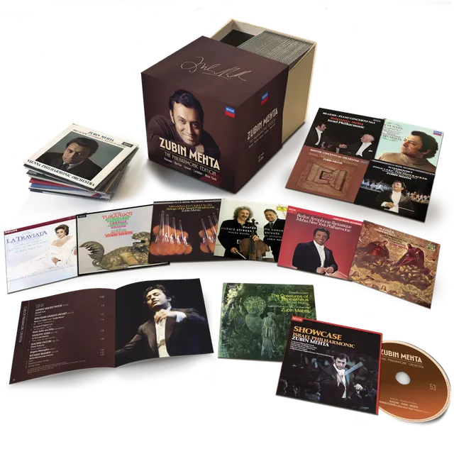 Deutsche Grammophon Zubin Mehta Philharmonic Edition CD-Box