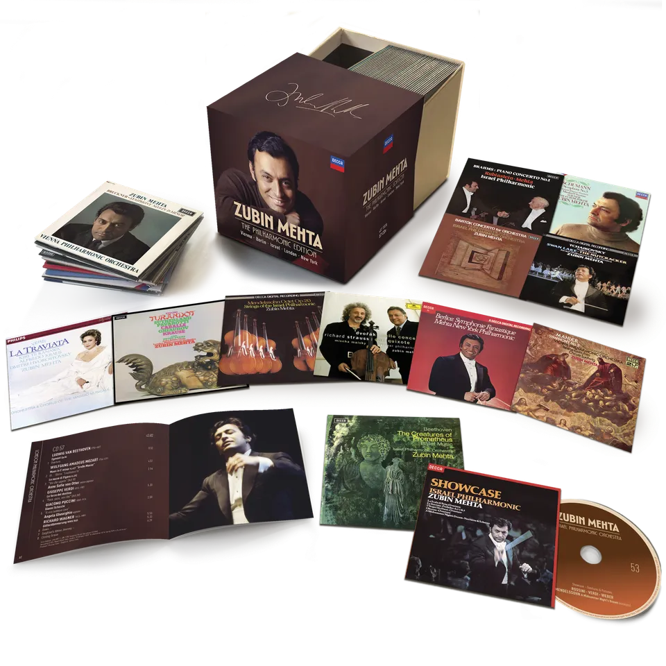 Deutsche Grammophon Zubin Mehta Philharmonic Edition CD-Box