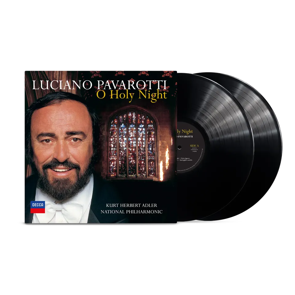 Deutsche Grammophon O Holy Night Pavarotti Vinyl LP Weihnachten