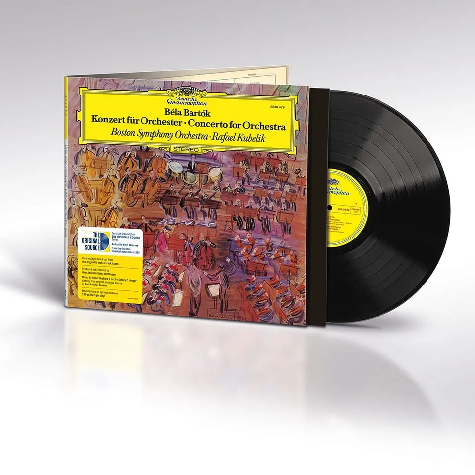 Deutsche Grammophon Kubelik Bartók Concerto for Orchestra Vinyl 180g