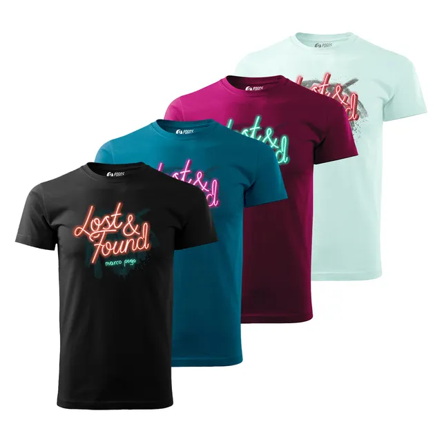 Marco Pogo Lost & Found Shirt Frontprint Baumwolle