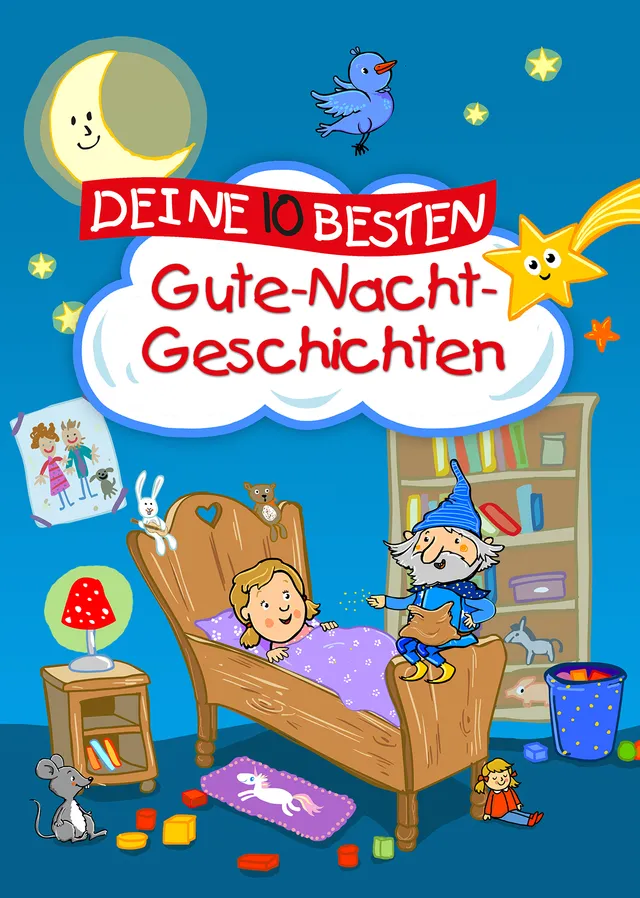 Lamp und Leute Personalisierte Gute-Nacht-Geschichten Buch Wunschname