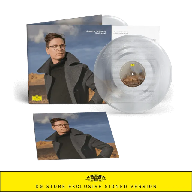 Deutsche Grammophon Víkingur Ólafsson From Afar 2LP signiert