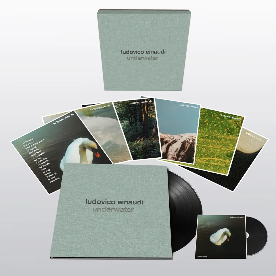 Deutsche Grammophon Einaudi Underwater Boxset 2LP+CD Deluxe