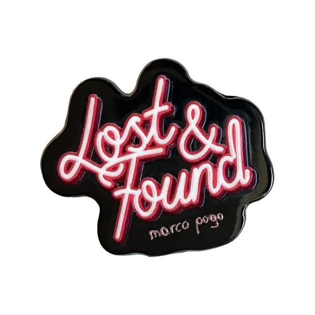 Marco Pogo Lost & Found Anstecknadel Pin 2 cm
