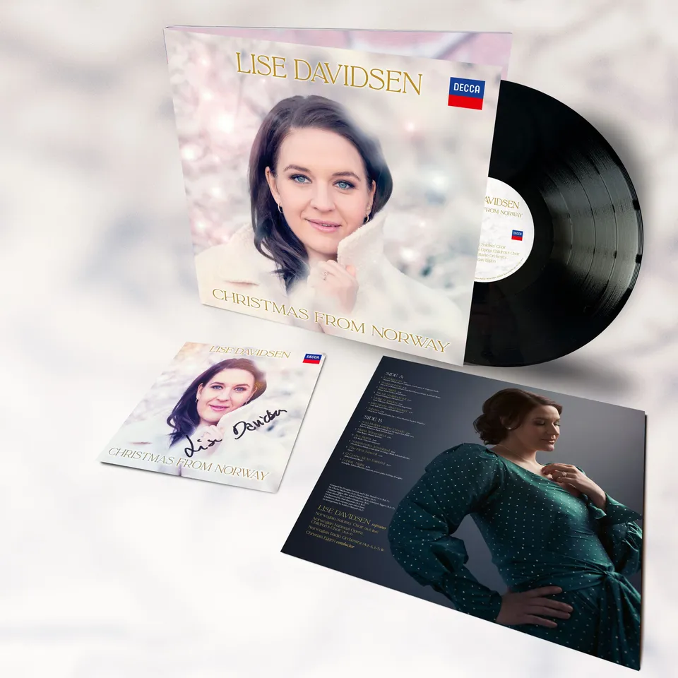 Deutsche Grammophon Lise Davidsen Christmas From Norway Vinyl signiert