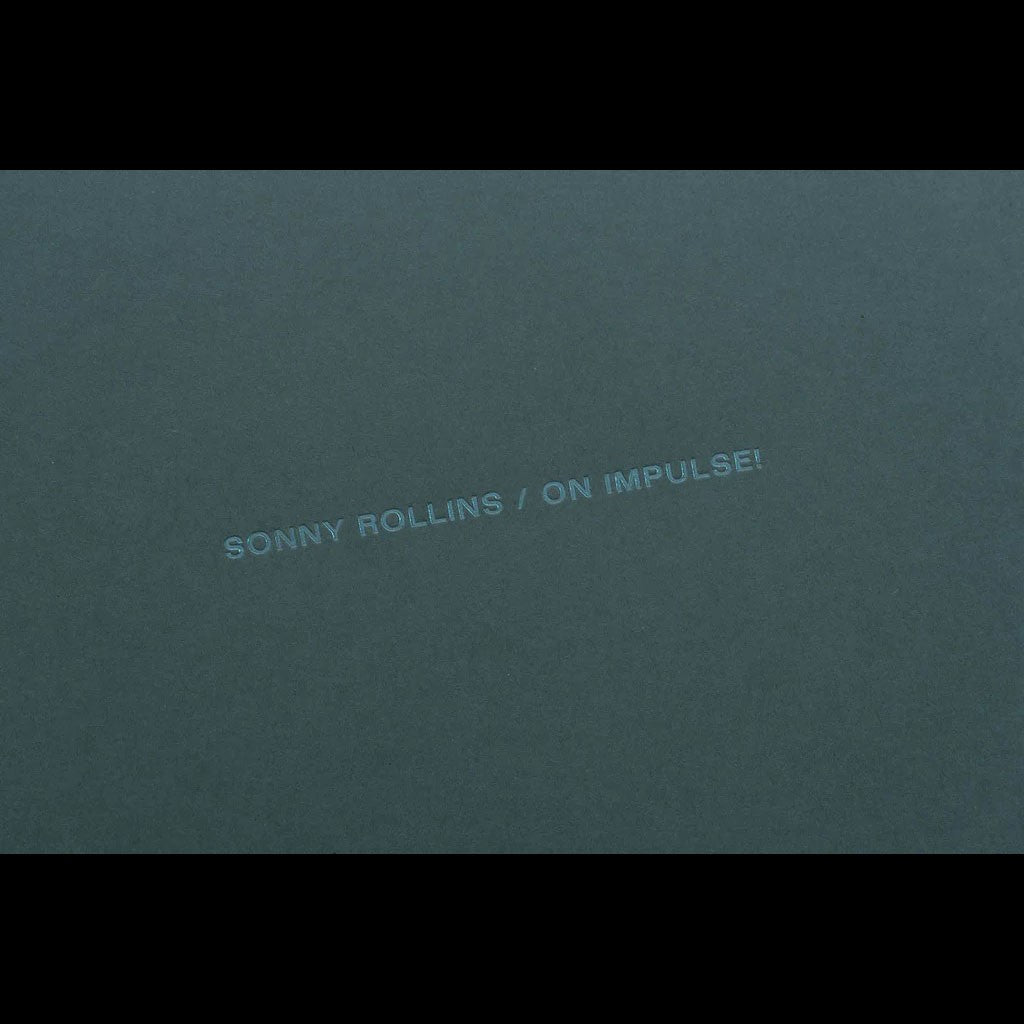 Sonny Rollins On Impulse Vinyl LP Mastercut Edition