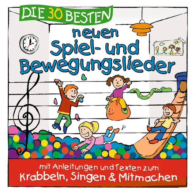 Lamp und Leute Die 30 besten neuen Spiel- und Bewegungslieder Kinder-CD
