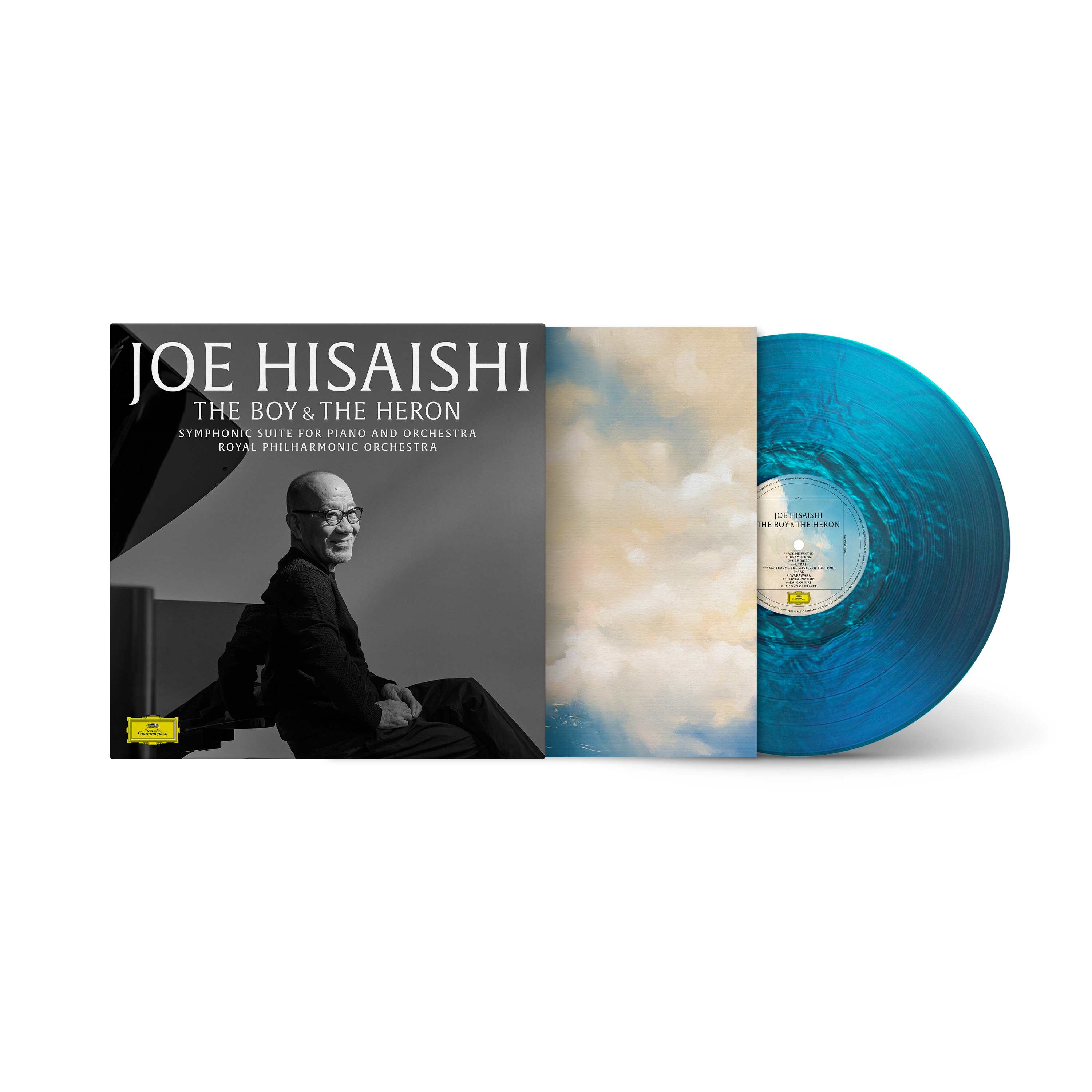 Deutsche Grammophon Hisaishi Boy And The Heron Blue Vinyl limitiert
