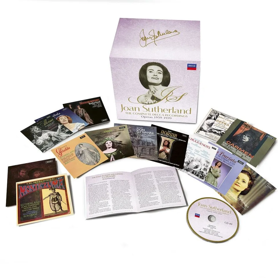 Deutsche Grammophon Sutherland Operas 1959-1970 CD-Box